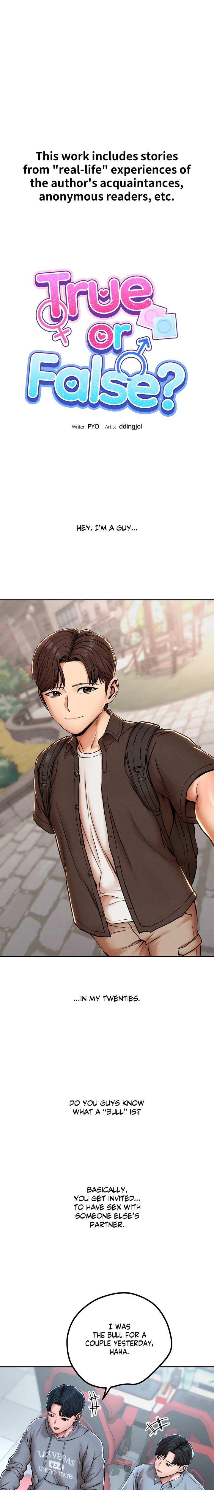 18+ True or False? Chapter 62 page 1