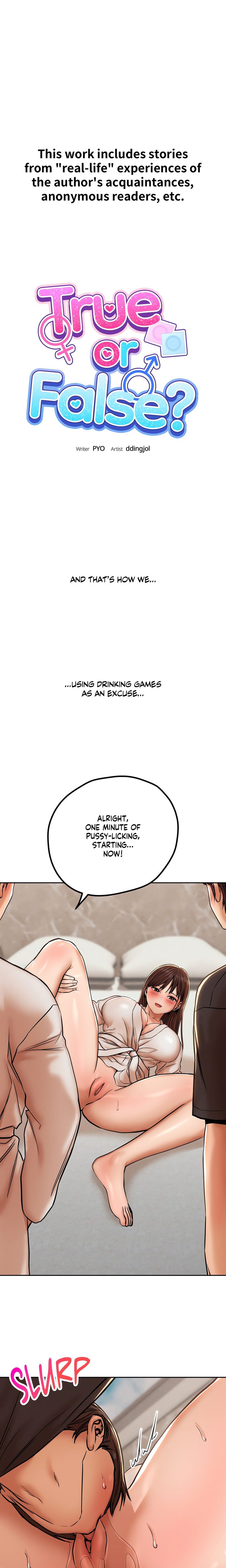 18+ True or False? Chapter 64 page 1