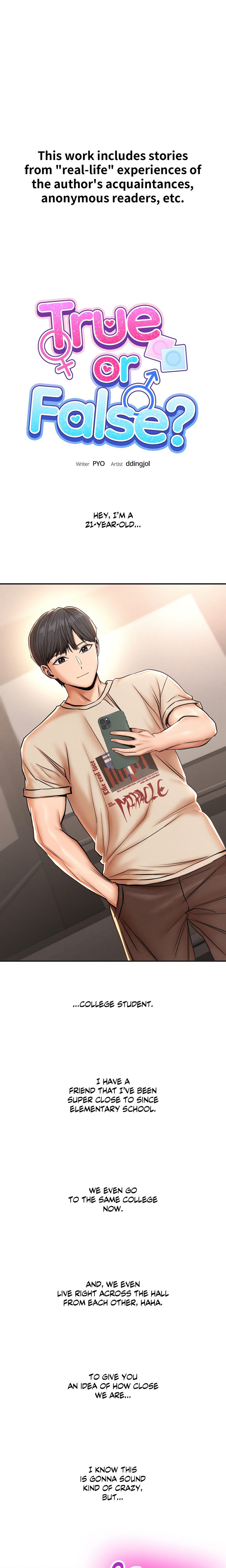 18+ True or False? Chapter 80 page 1