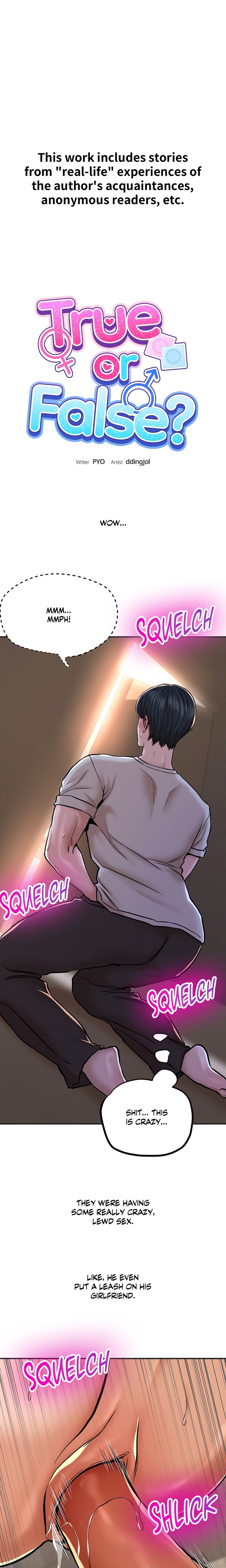18+ True or False? Chapter 84 page 1