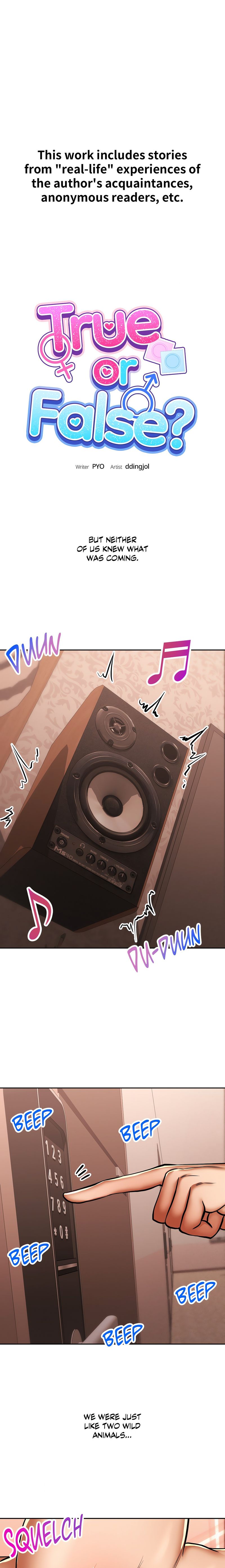 18+ True or False? Chapter 86 page 1