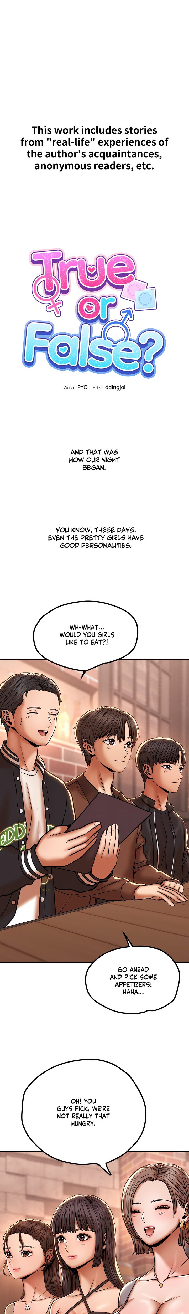 18+ True or False? Chapter 88 page 1
