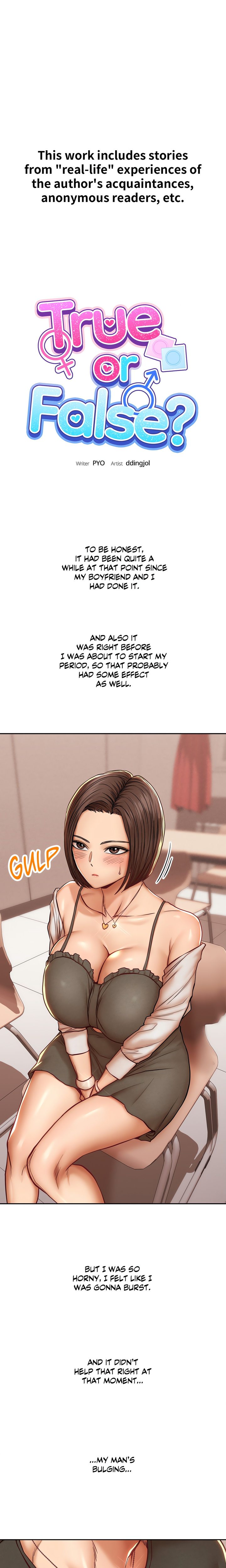 18+ True or False? Chapter 93 page 1