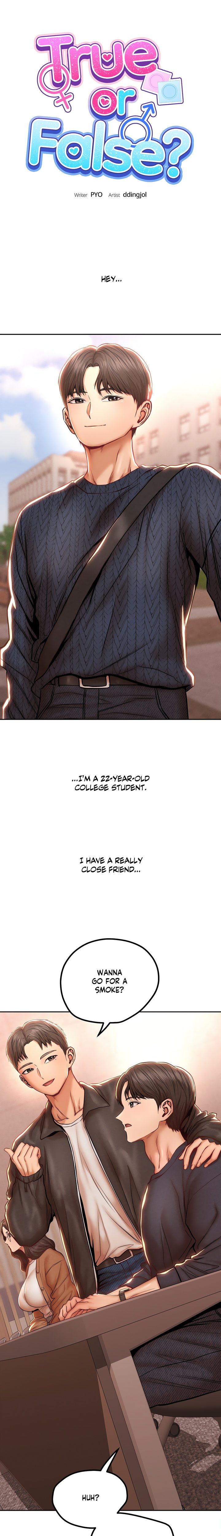 18+ True or False? Chapter 95 page 1