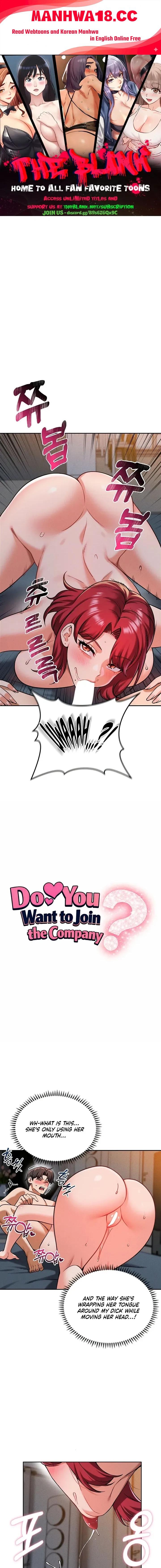 18+ Wanna Join the Company? Chapter 34 page 1