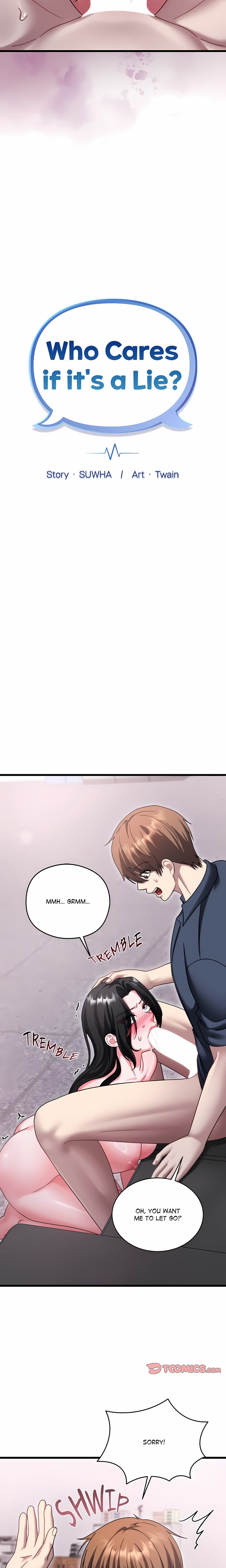 18+ Who Cares if it’s a Lie? Chapter 15 page 5