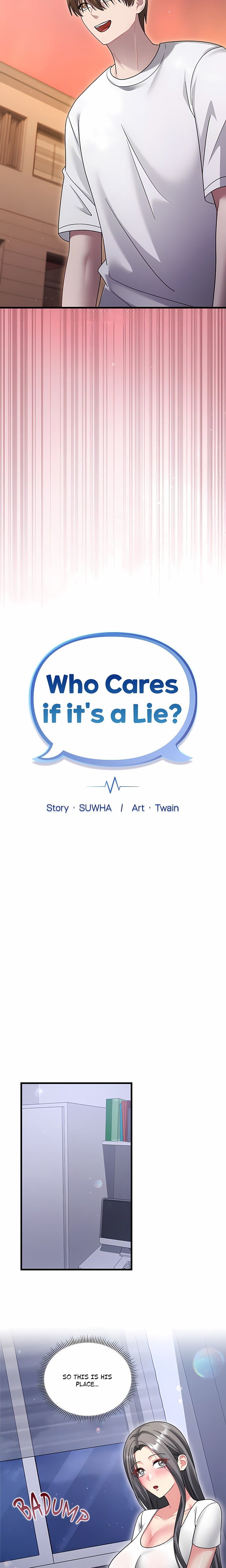 18+ Who Cares if it’s a Lie? Chapter 22 page 6