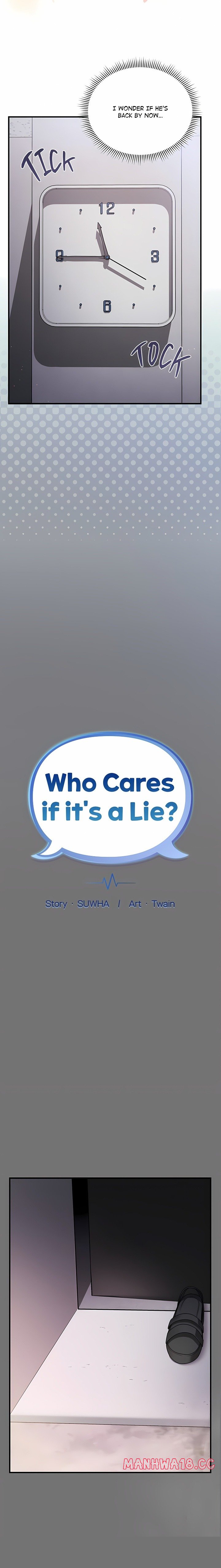 18+ Who Cares if it’s a Lie? Chapter 4 page 3