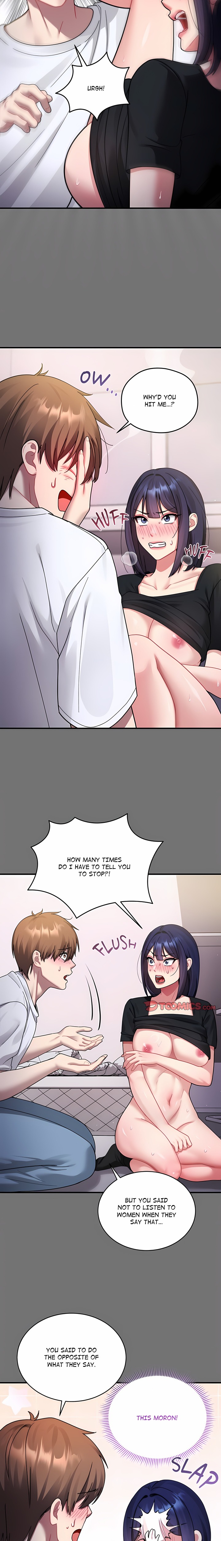 18+ Who Cares if it’s a Lie? Chapter 4 page 9