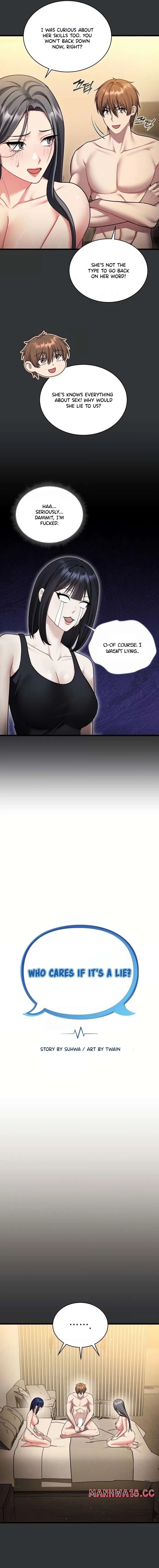 18+ Who Cares if it’s a Lie? Chapter 8 page 3