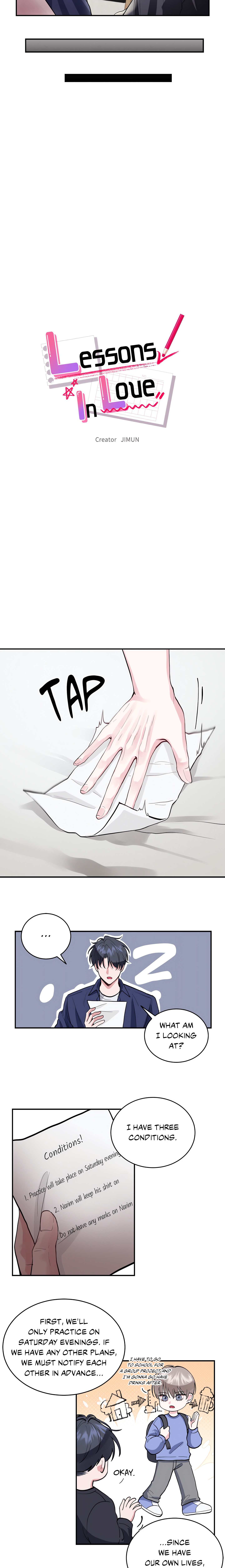 Lessons in Love Chapter 2 page 5