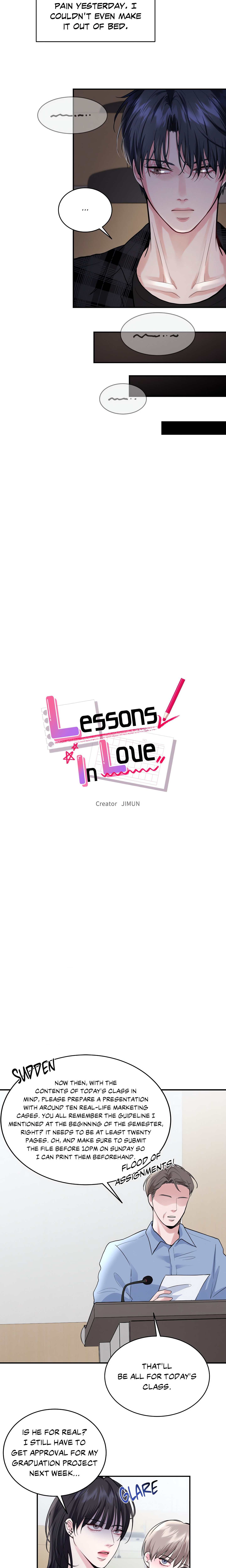 Lessons in Love Chapter 5 page 6