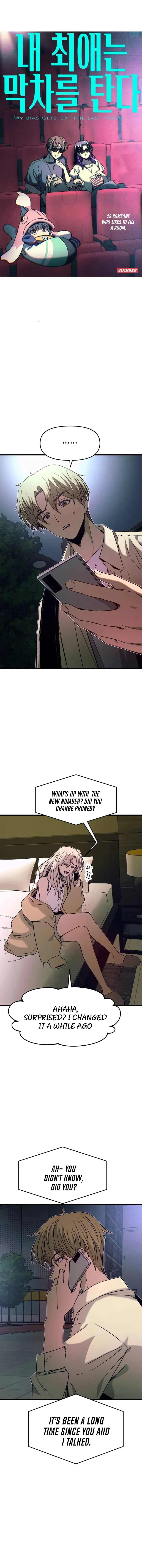 My Bias Gets on the Last Train Chapter 28 page 1