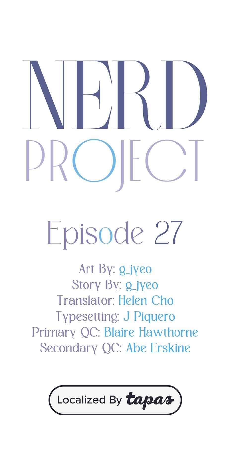 Nerd Project Chapter 27 page 1