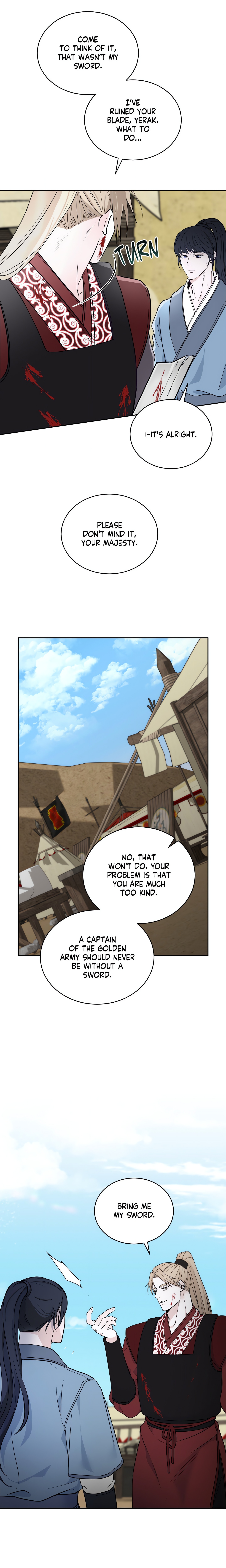 Sleeves Stained in Blood Chapter 1 page 8